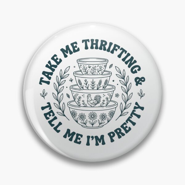 Item preview,  I’d Rather Be Thrifting – Vintage Thrift Shop Lover Retro Design designed and sold by DoodloraStudio.