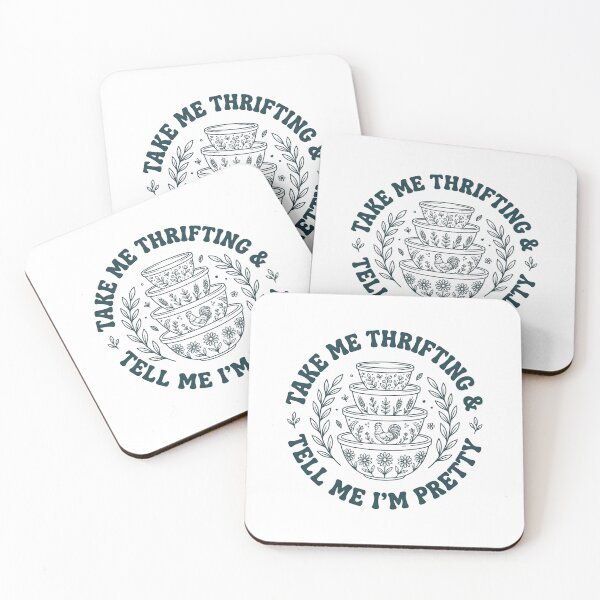 Item preview,  I’d Rather Be Thrifting – Vintage Thrift Shop Lover Retro Design designed and sold by DoodloraStudio.