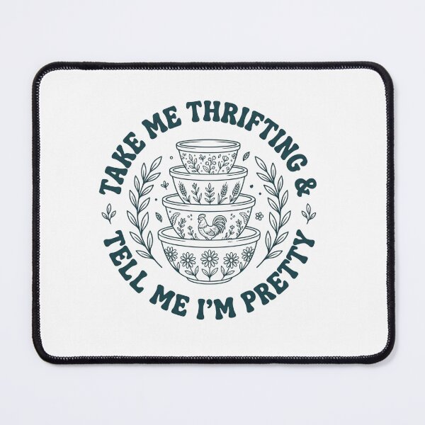 Item preview,  I’d Rather Be Thrifting – Vintage Thrift Shop Lover Retro Design designed and sold by DoodloraStudio.