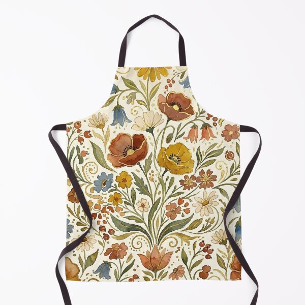 Artikelvorschau, Retro-Blumenmuster entworfen und verkauft von GraphicsClub.