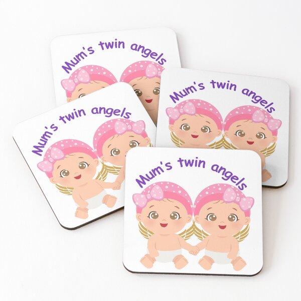 Item preview, Twin girls, mum's twin angels designed and sold by TB-73.