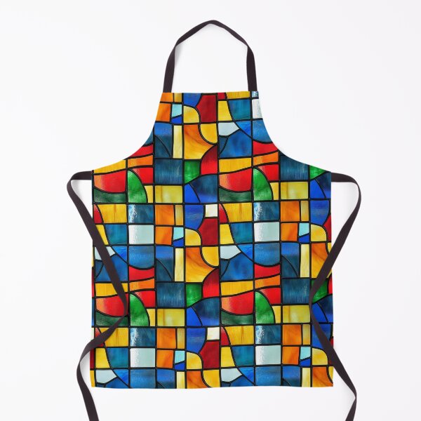 Item preview, Primary Colour Geometric Stained Glass Abstract Photo Texture designed and sold by DigitaICraft.