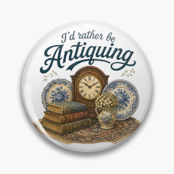 Item preview, I’d Rather Be Thrifting – Vintage Thrift Shop Lover Retro Design designed and sold by DoodloraStudio.
