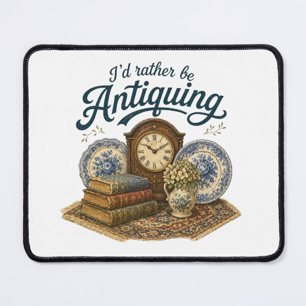 Item preview, I’d Rather Be Thrifting – Vintage Thrift Shop Lover Retro Design designed and sold by DoodloraStudio.