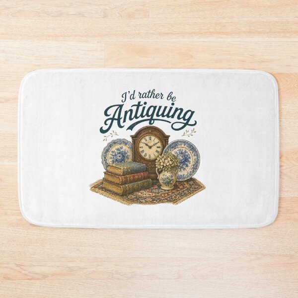 Item preview, I’d Rather Be Thrifting – Vintage Thrift Shop Lover Retro Design designed and sold by DoodloraStudio.