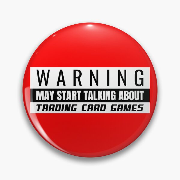 Item preview, Warning May Start Talking About Trading Card Games designed and sold by TeePartyHost.