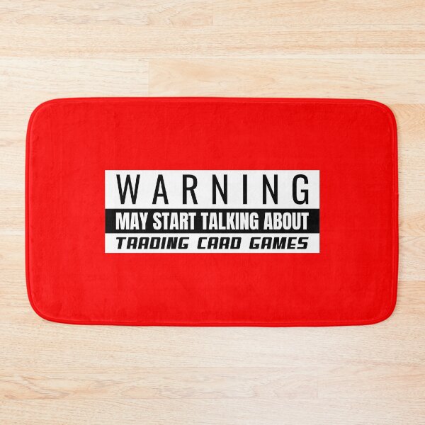 Item preview, Warning May Start Talking About Trading Card Games designed and sold by TeePartyHost.