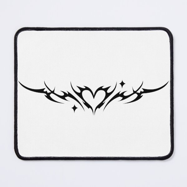 Item preview, Y2K heart with stars. Tribal Cybergoth designed and sold by Tribalgothss.