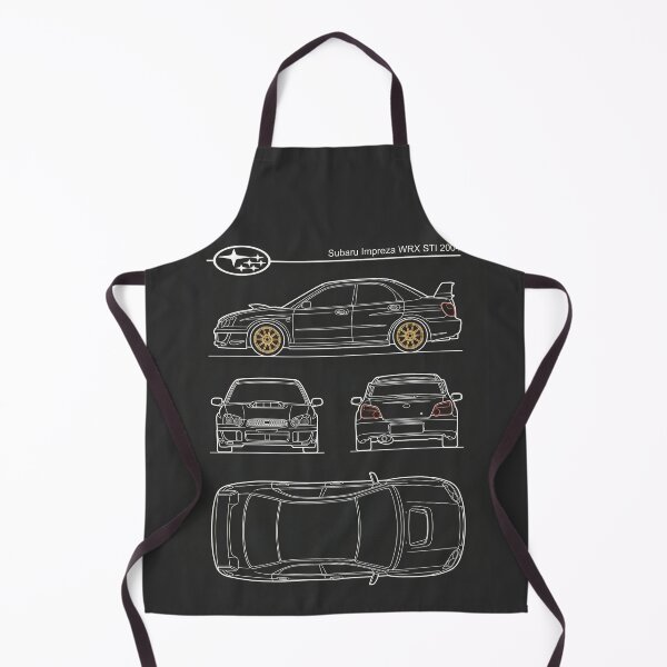 Item preview, 2004 Subaru Impreza WRX STI Blueprint JDM Blobeye Rally Outline designed and sold by Motorline44.