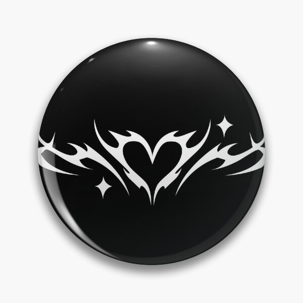 Item preview, Y2K heart with stars. Tribal Cybergoth designed and sold by Tribalgothss.