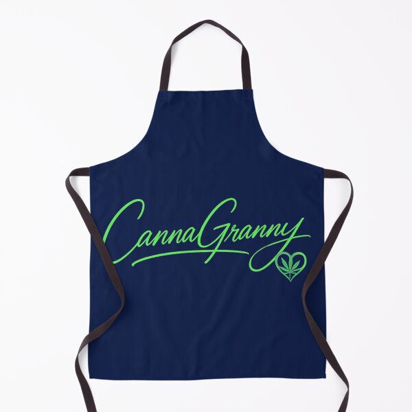 Item preview, CannaGranny™ Signature Logo Green Script designed and sold by CannaGranny™ .