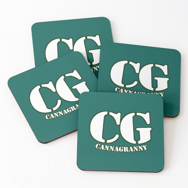 Item preview, CannaGranny™ CG Minimal Logo Streetwear Design designed and sold by  CannaGranny™ .