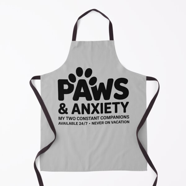 Item preview, Funny Paws And Anxiety Mental Health Parody designed and sold by GrafTeesLab.