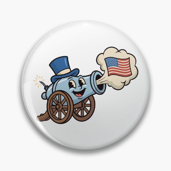 Item preview, Cute 4th of July Patriotic Cannon designed and sold by Anne97s.