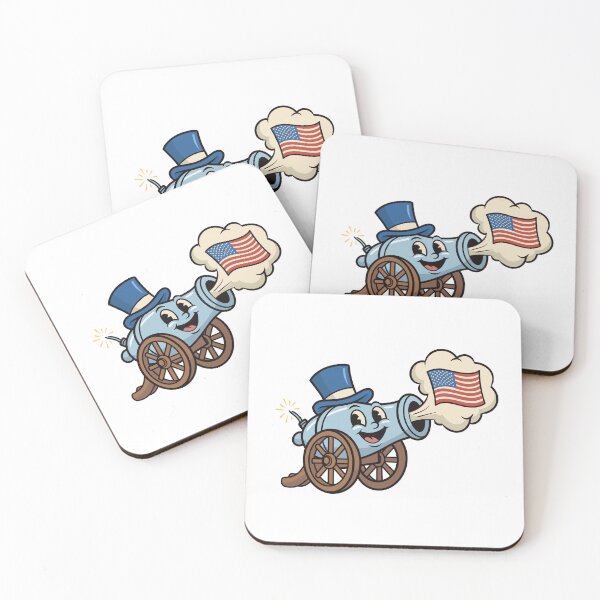 Item preview, Cute 4th of July Patriotic Cannon designed and sold by Anne97s.