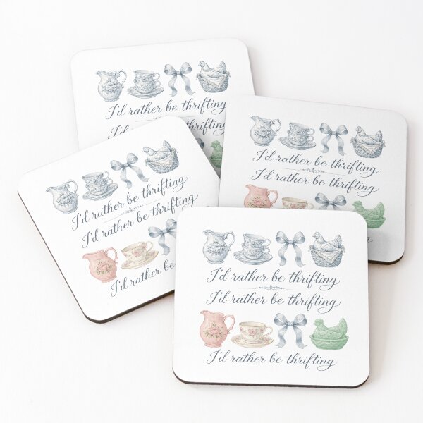 Item preview,  I’d Rather Be Thrifting – Vintage Thrift Shop Lover Retro Design designed and sold by DoodloraStudio.