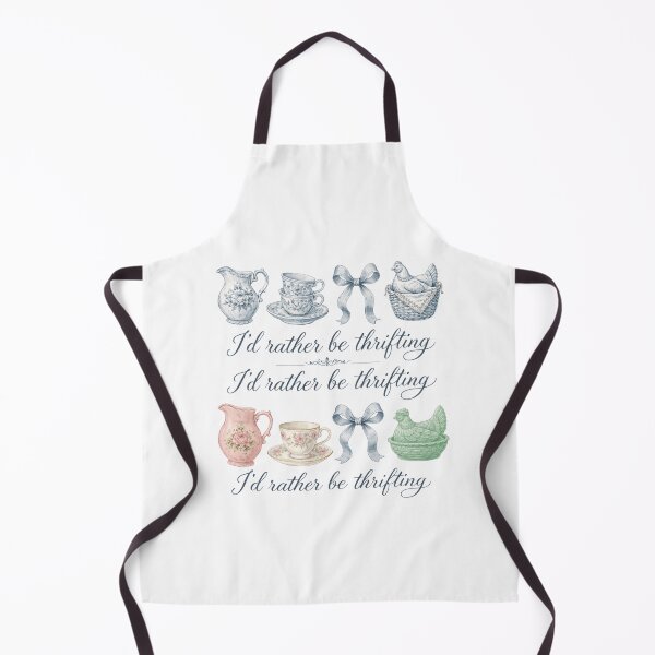 Item preview,  I’d Rather Be Thrifting – Vintage Thrift Shop Lover Retro Design designed and sold by DoodloraStudio.