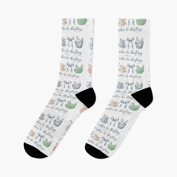 Item preview,  I’d Rather Be Thrifting – Vintage Thrift Shop Lover Retro Design designed and sold by DoodloraStudio.