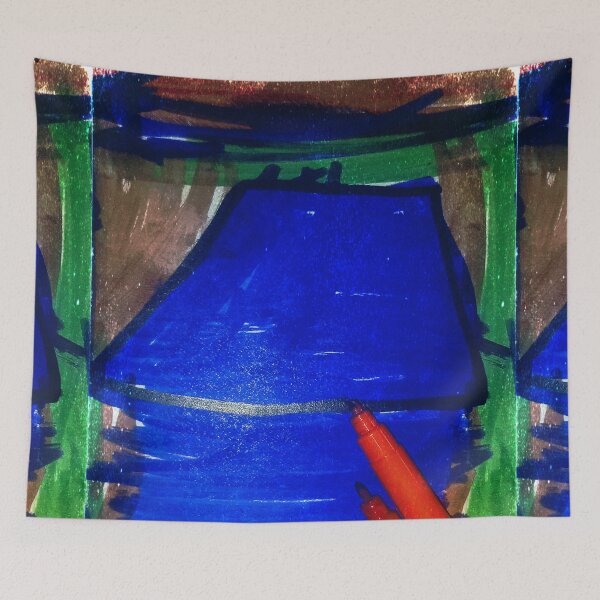 Item preview, Abstract painting designed and sold by AWADHESH  CHAURASIA.
