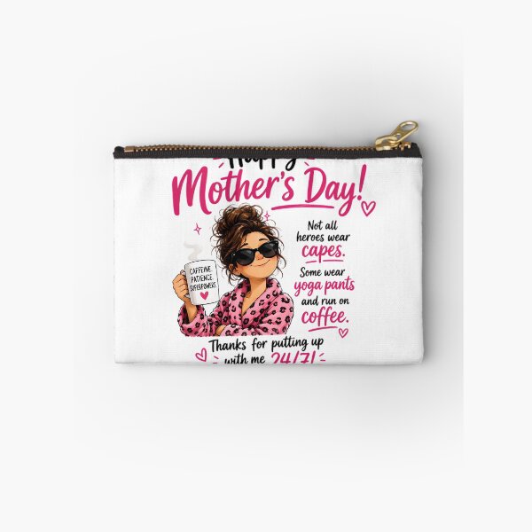 Item preview, Funny Mother’s Day Shirt – Tired Mom Coffee Lover PNG – “Mothers Don’t Wear Capes” Cute Mama Graphic Tee Design designed and sold by 1234saad.