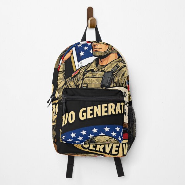 Item preview, Two Generations One Oath Military Service Pride designed and sold by Tsugraf Designs.