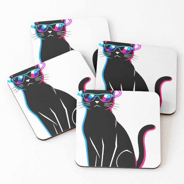 Item preview, Cairo Street Cat – Midnight Edition designed and sold by PixelStyle Studio.