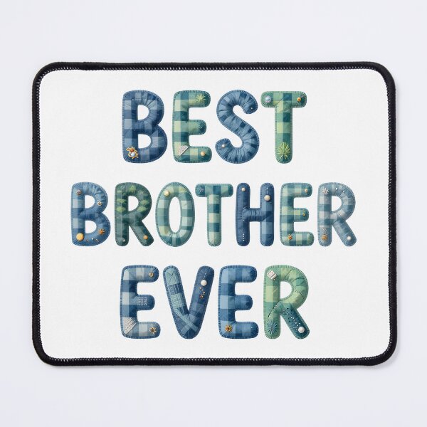 Item preview, BEST BROTHER EVER - IN FAUX LETTERING designed and sold by AlexOBrienArt.