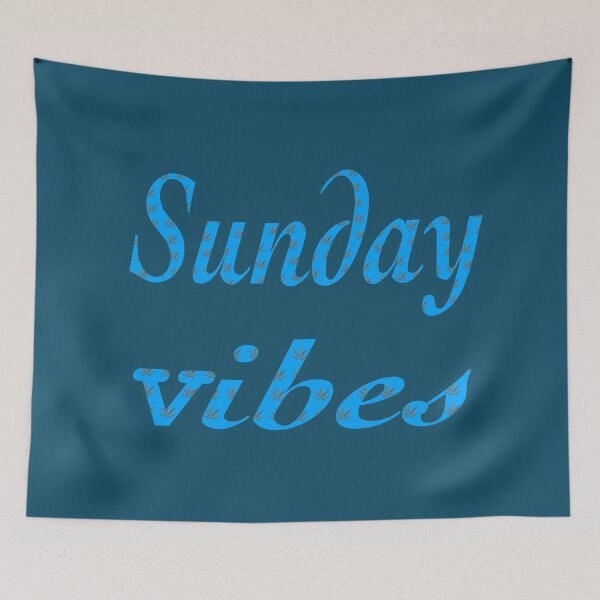 Item preview, CannaGranny™ Sunday Vibes Blue Chill Aesthetic Design designed and sold by  CannaGranny™ .