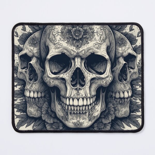 Item preview, Flower an skulls designed and sold by Kari's shop.