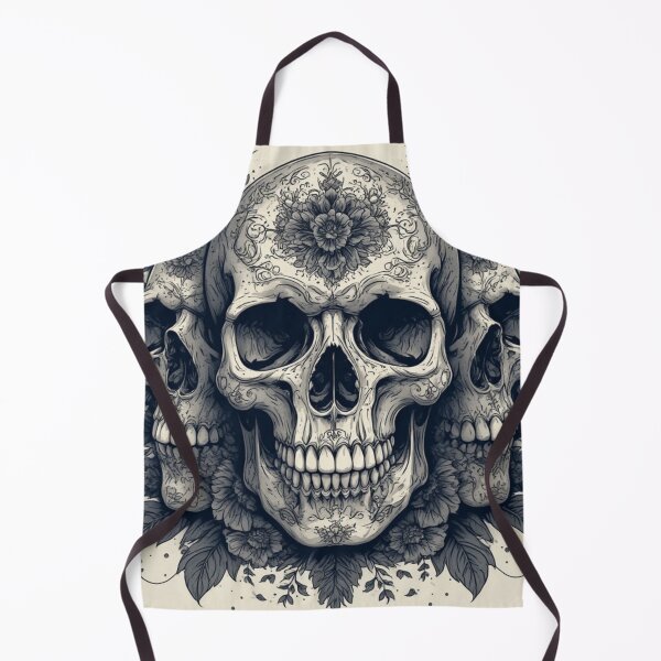 Item preview, Flower an skulls designed and sold by Kari's shop.
