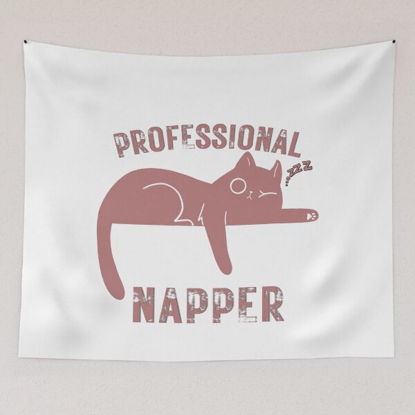 Item preview, Professional Napper Cat Shirt | Funny Sleepy Cat Lover Gift | Introvert Cat Humor Design designed and sold by HOUSE OF TIST.