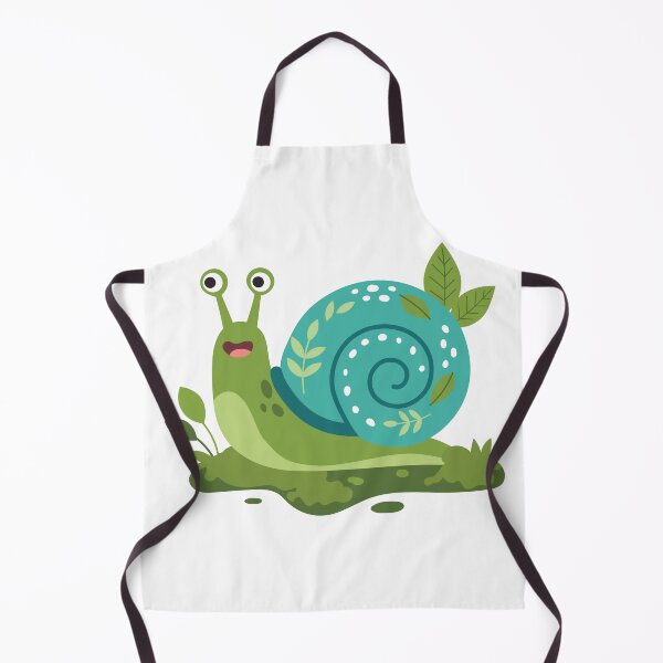 Item preview, Green Snail with Turquoise Spiral Shell designed and sold by BetweenForms.