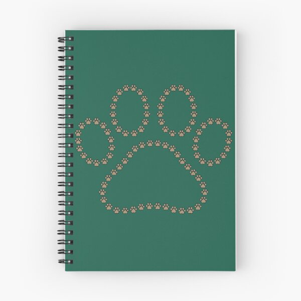 Item preview, V1 Cute Cat - Dog Paw Print Made of Small Pawprints Mosaic designed and sold by CraftMuse19.