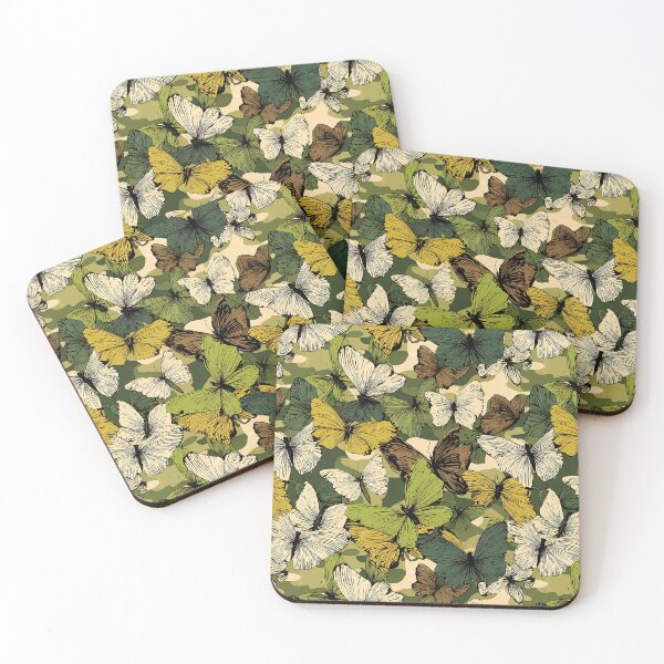 Item preview, Minimalistic Forest Butterfly Camouflage  - Birthday Gift Ideas designed and sold by RoyalStarsPatts.