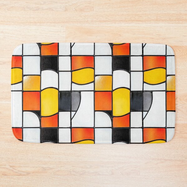 Item preview, Graphic Grid Stained Glass Abstract Photo Texture designed and sold by DigitaICraft.
