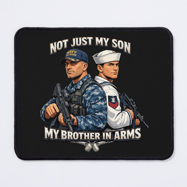 Item preview, Navy Veteran Son Brother In Arms Patriotic Military designed and sold by Tsugraf Designs.