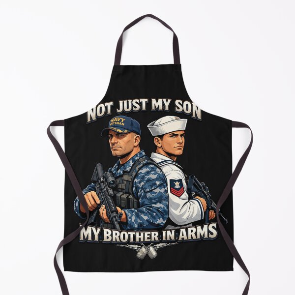 Item preview, Navy Veteran Son Brother In Arms Patriotic Military designed and sold by Tsugraf Designs.