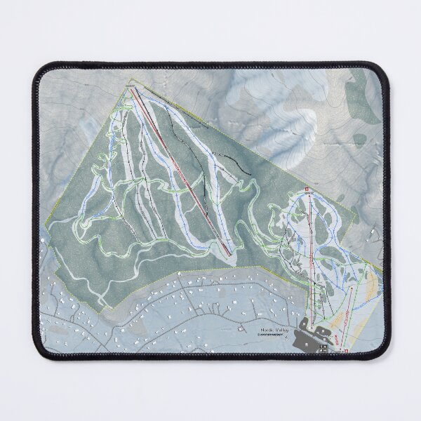 Item preview, Nordic Valley Resort Trail Map designed and sold by Mapsynergy.