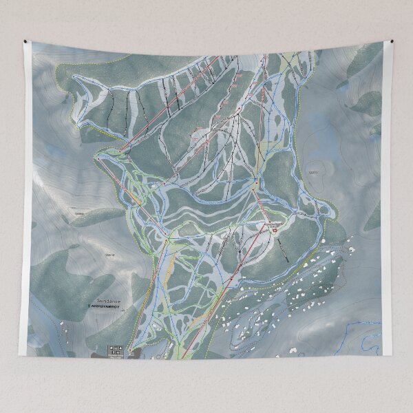 Item preview, Sundance Resort Trail Map designed and sold by Mapsynergy.