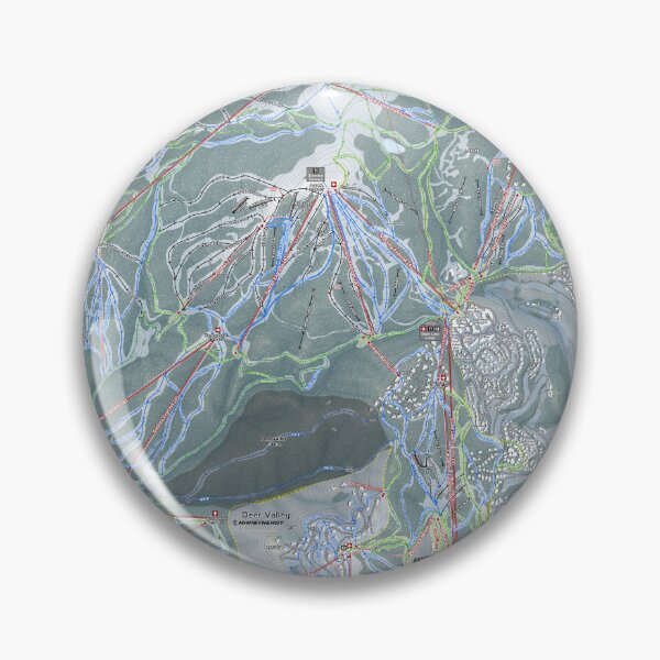Item preview, Deer Valley Resort Trail Map designed and sold by Mapsynergy.