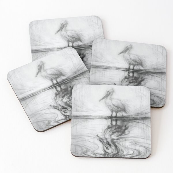 Item preview, Pelican Water Reflection Collapse - Surrender to Dual Identity designed and sold by WildlifeInc.