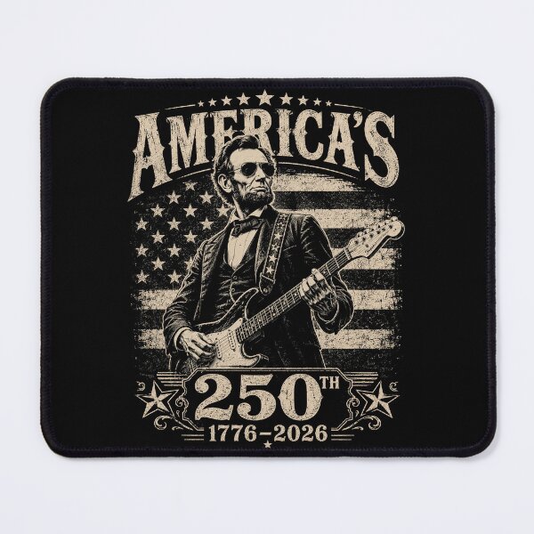 Item preview, Abraham-Lincoln-Playing-Guitar designed and sold by jolihanot.