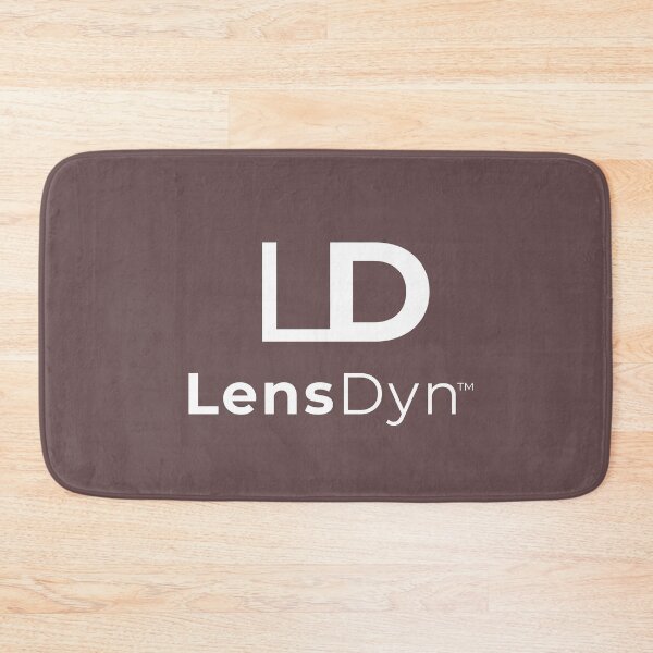 Item preview, LensDyn Minimalist White Logo - LD Photographer Monogram designed and sold by LensDyn™.