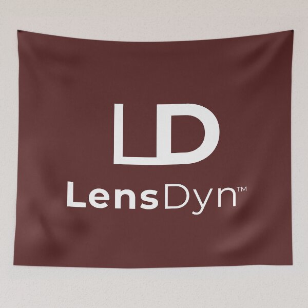 Item preview, LensDyn Minimalist White Logo - LD Photographer Monogram designed and sold by LensDyn™.