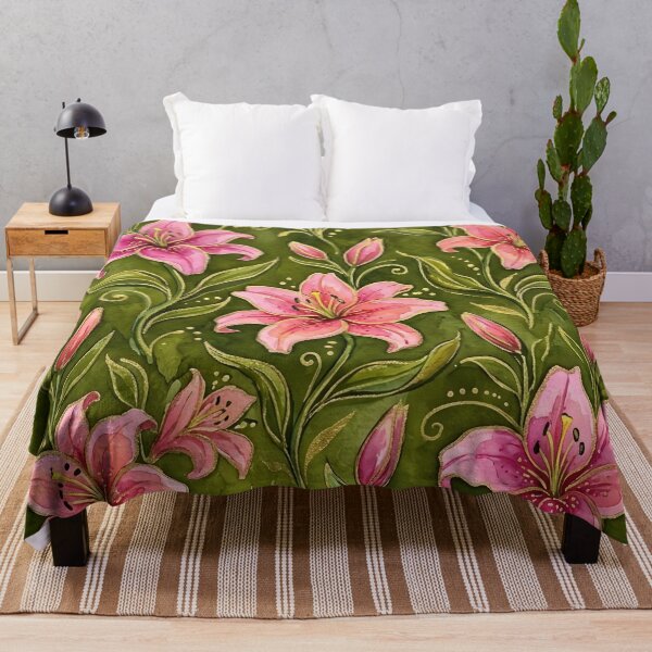 Item preview, Pink Lily Flower designed and sold by GraphicsClub.