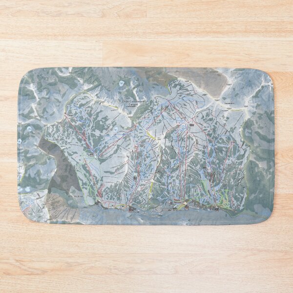 Item preview, Little Cottonwood Canyon Trail Map designed and sold by Mapsynergy.