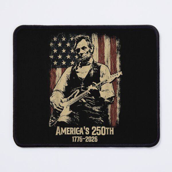 Item preview, Abraham-Lincoln-Playing-Guitar designed and sold by jolihanot.