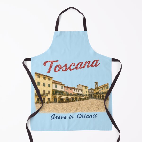 Item preview, Greve in Chianti, Tuscany - Italian square in crayon style designed and sold by JOANNASKAH.
