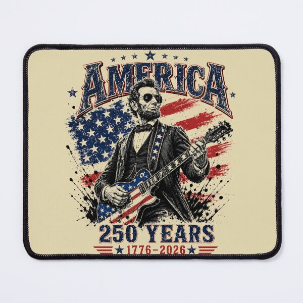 Item preview, Abraham-Lincoln-Playing-Guitar designed and sold by jolihanot.