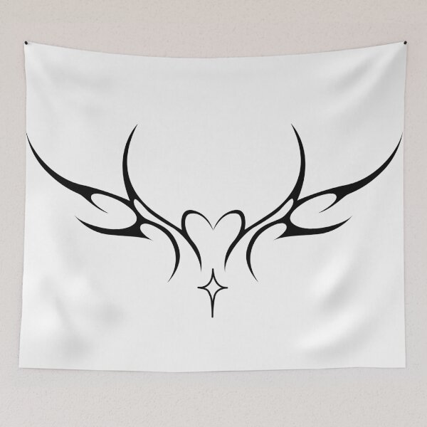 Item preview, Y2K heart. Tribal Cybergoth. designed and sold by Tribalgothss.